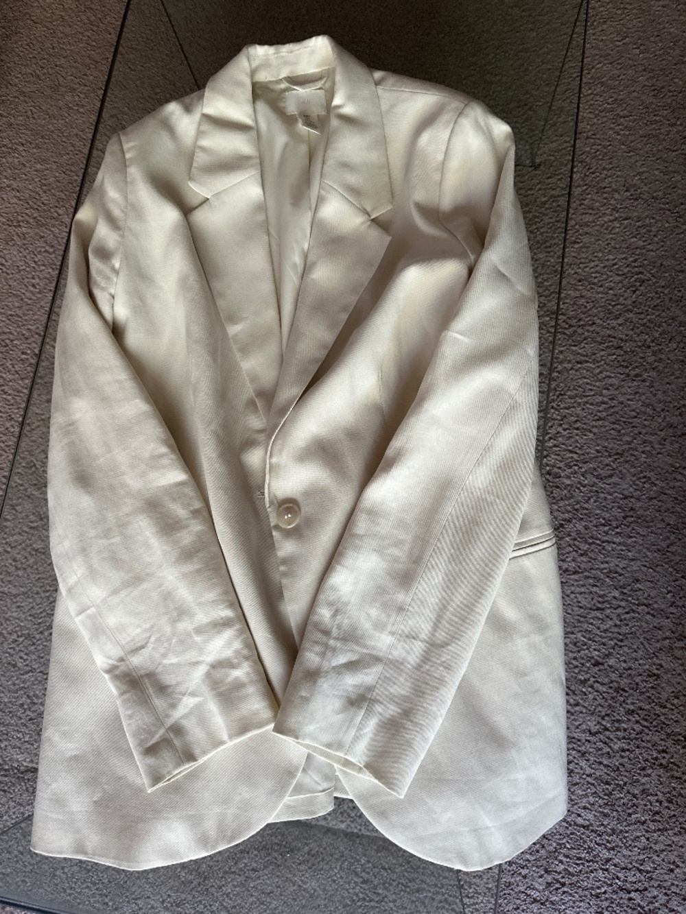 H&M Tan oversized blazer